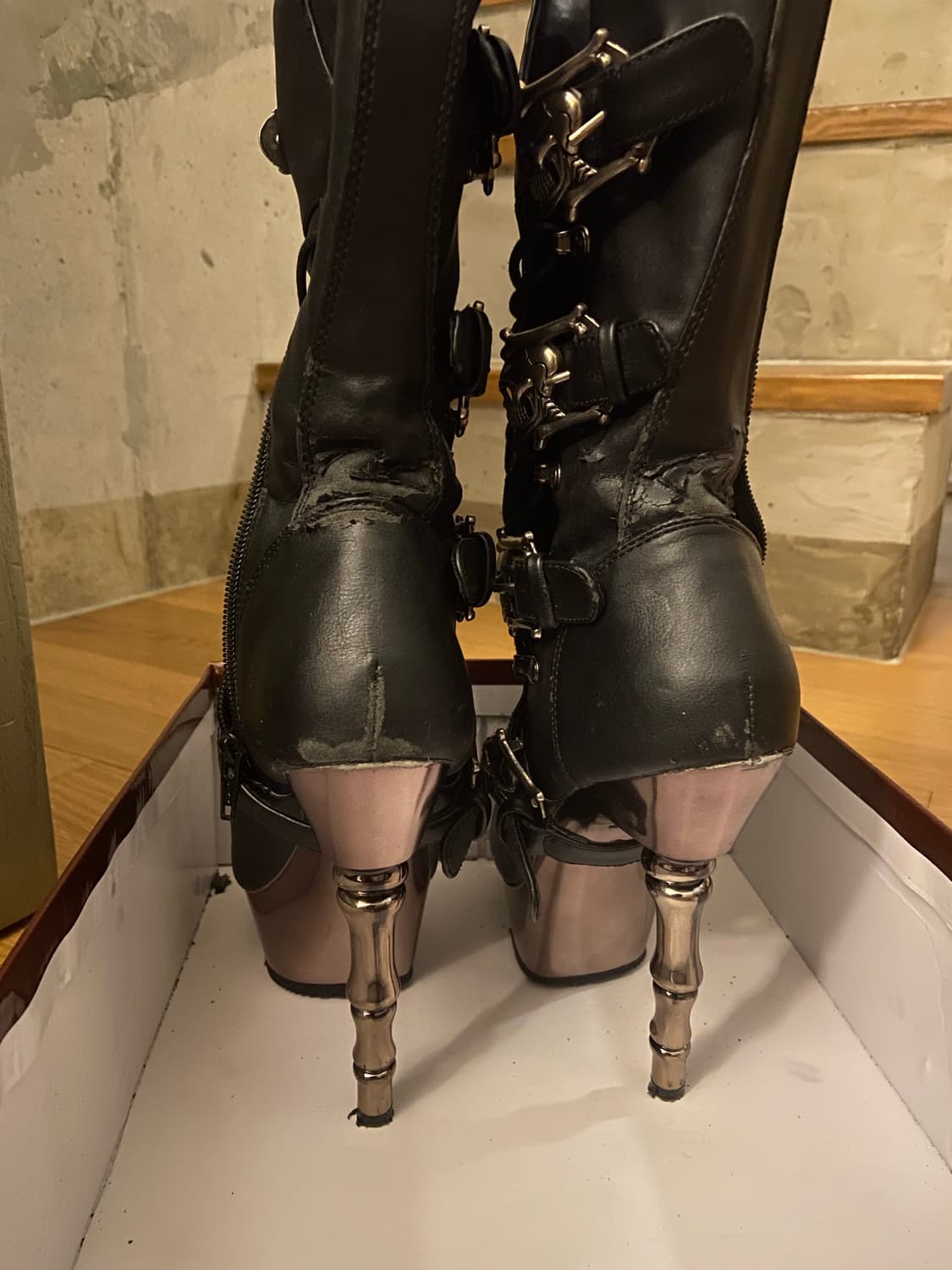 Demonia vegan leather boots 상품이미지6