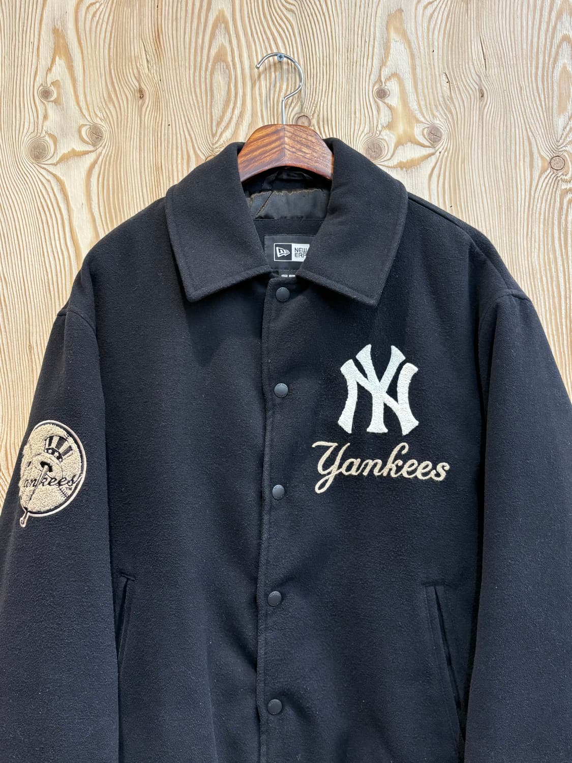 뉴에라 뉴욕 양키스 울 붐버점퍼 상품이미지3