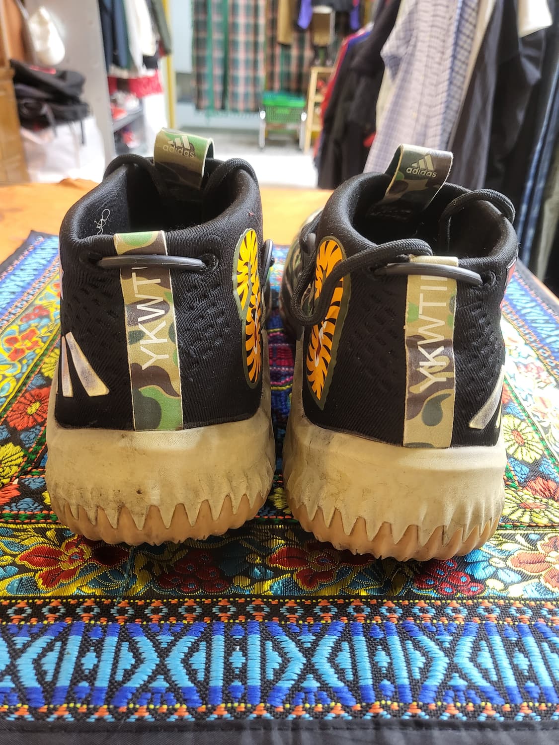 아디다스 × 베이프  데임4 상품이미지5