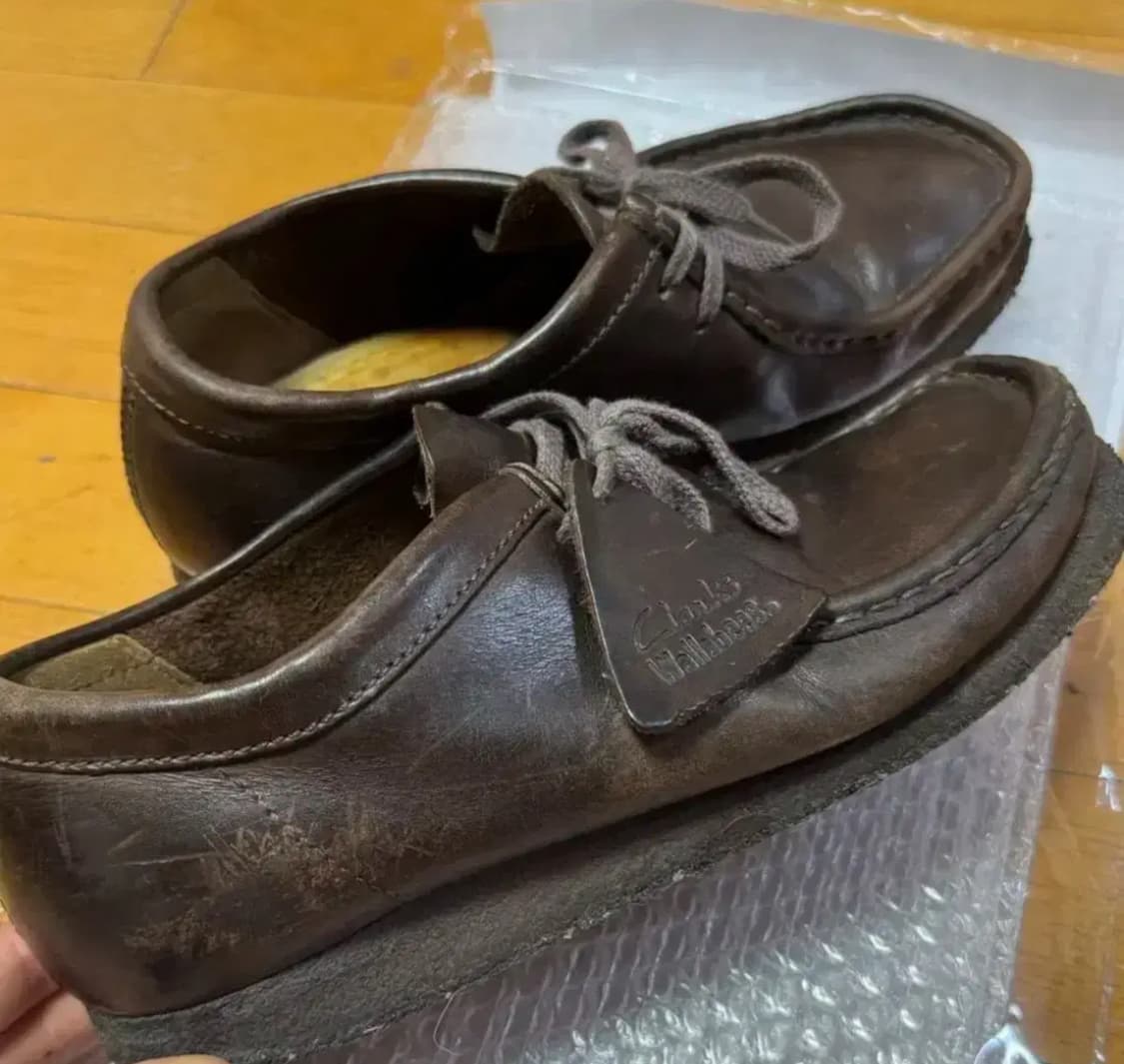 Clarks 클락스 왈라비 레더 255/ Men UK6.5 상품이미지3