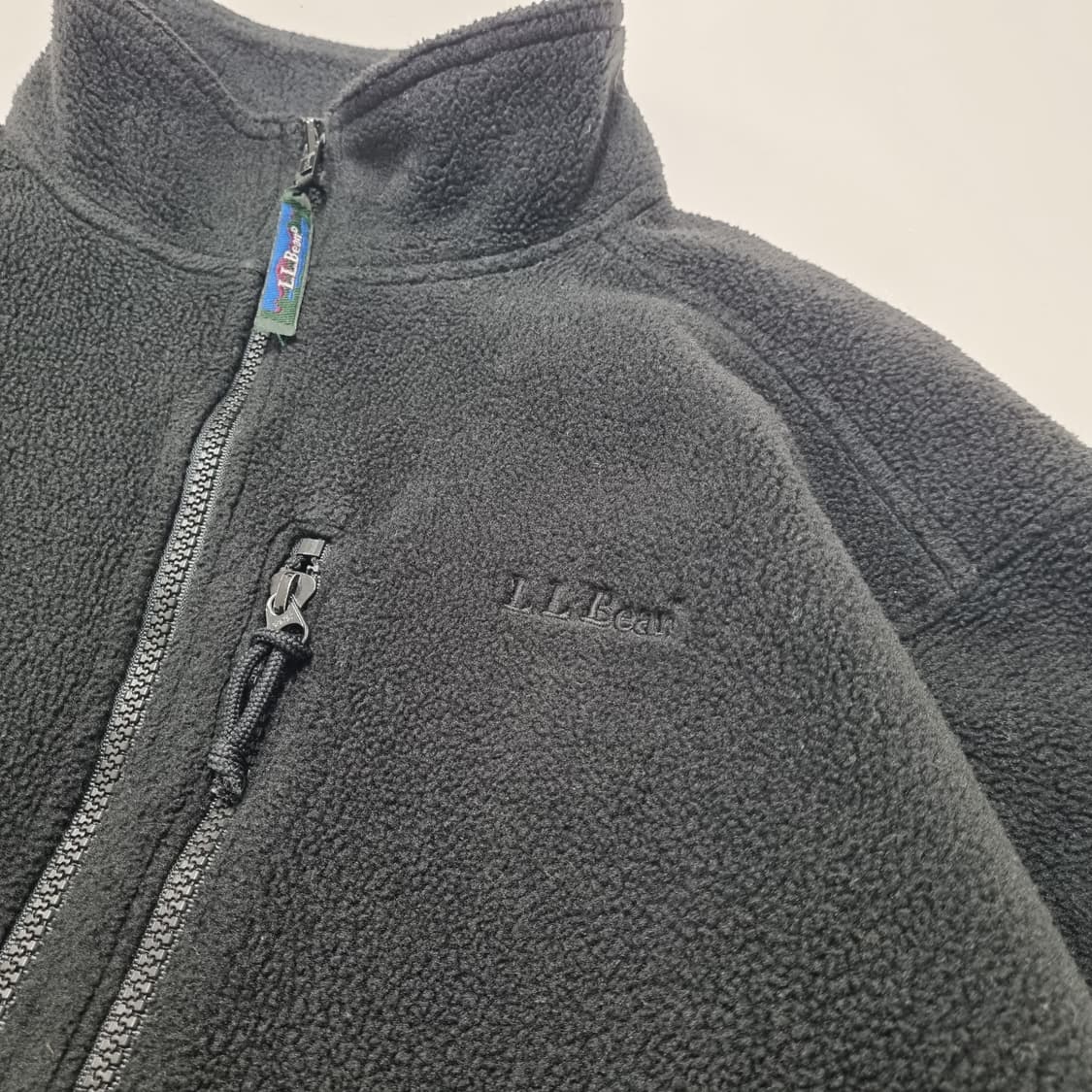 90S LL.BEAN 후리스 집업 자켓 - M~L  상품이미지4