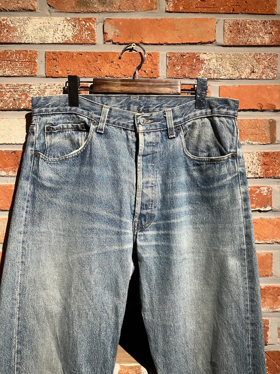 80s USA 빈티지 리바이스 501 데님 팬츠 상품이미지3