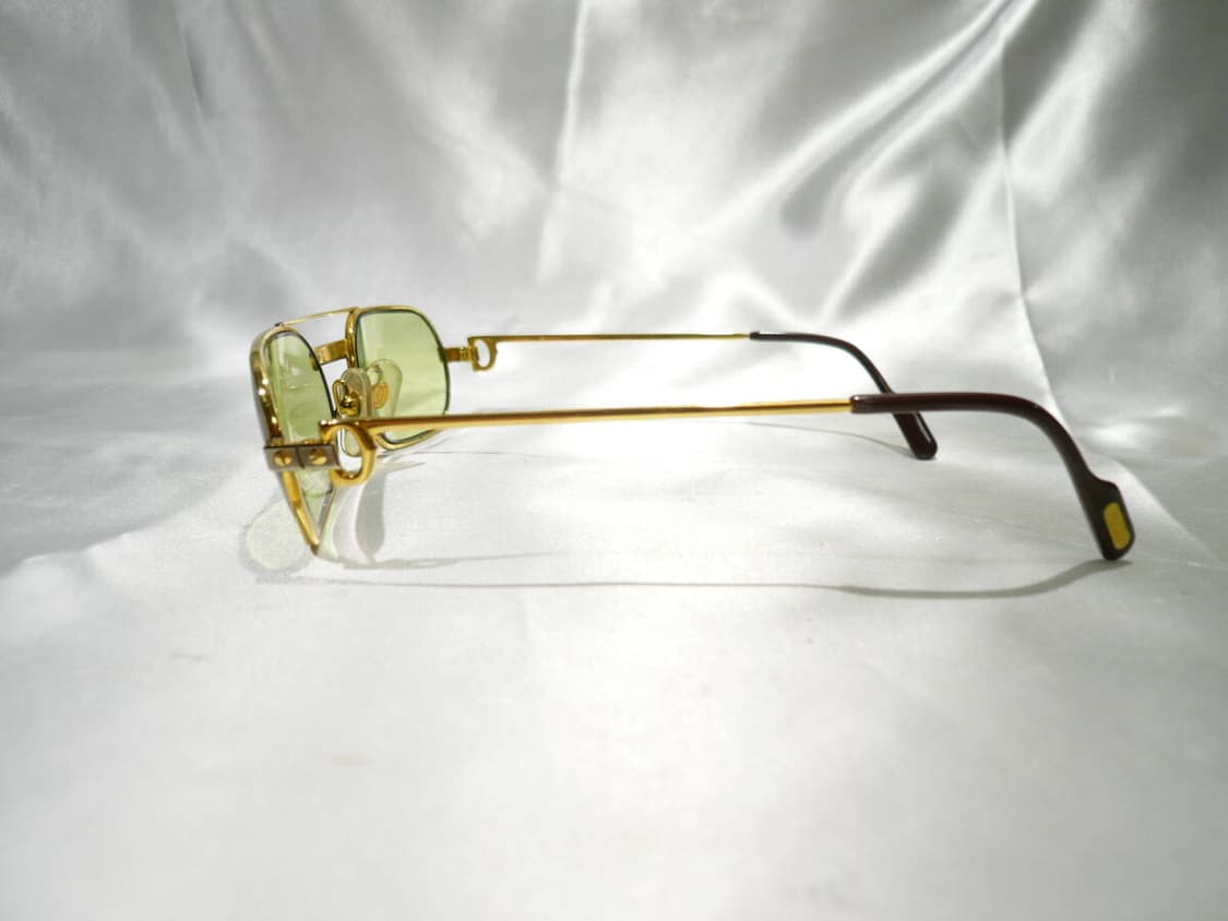 80s Cartier Santos 빈티지 까르띠에 산토스 안경 상품이미지8