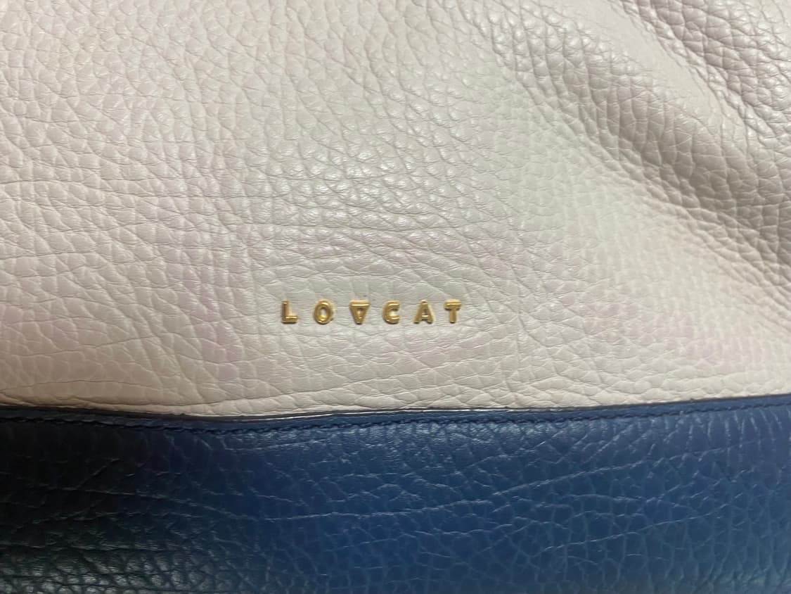 러브캣 중대형 숄더백 소가죽 상품이미지4