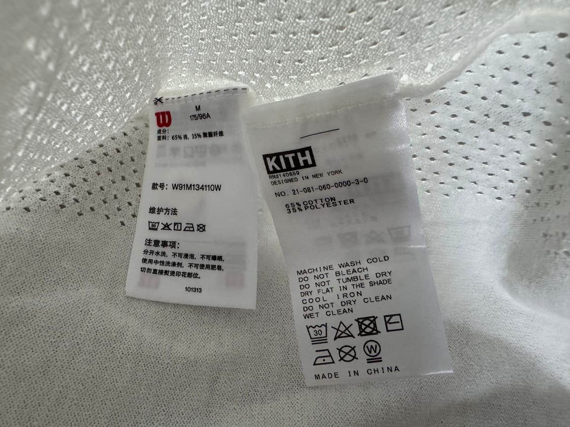 kith x wilson 폴로 셔츠 상품이미지5