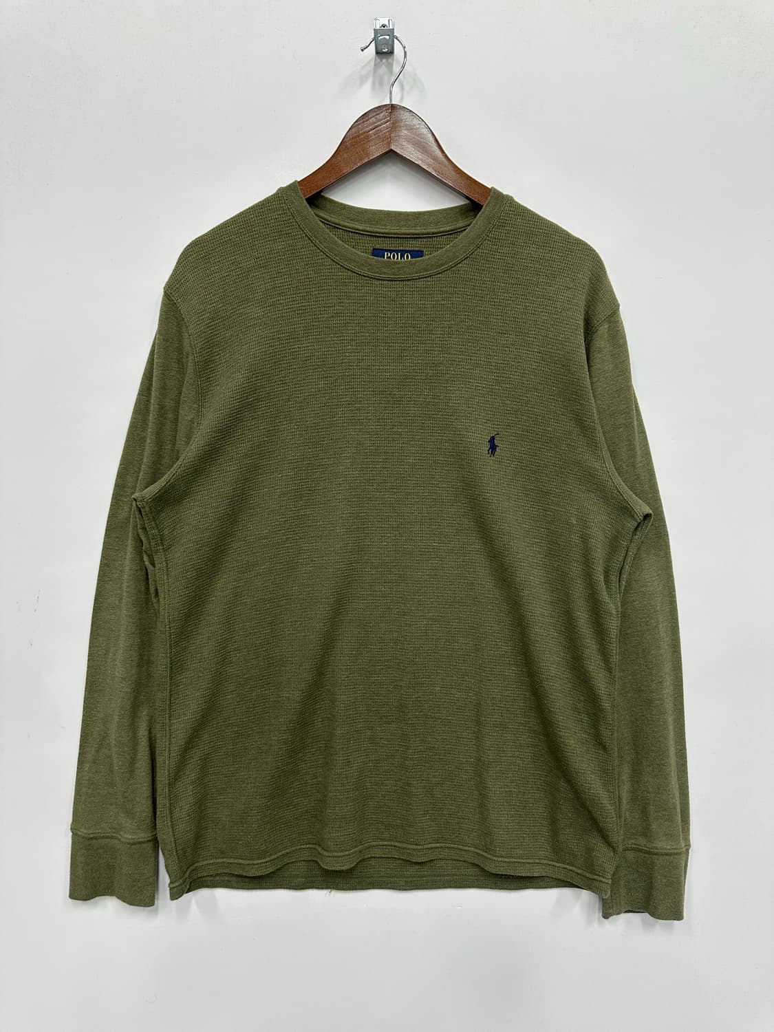 폴로 카키 와플 니트  상품이미지1