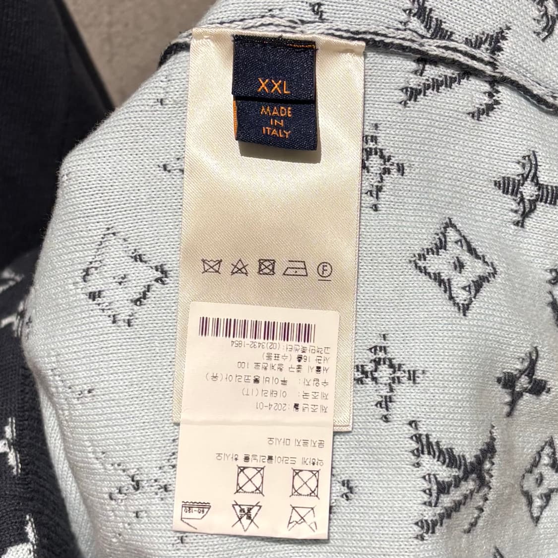 [XXL size] 루이비통 그라데이션 니트 후드티 상품이미지3