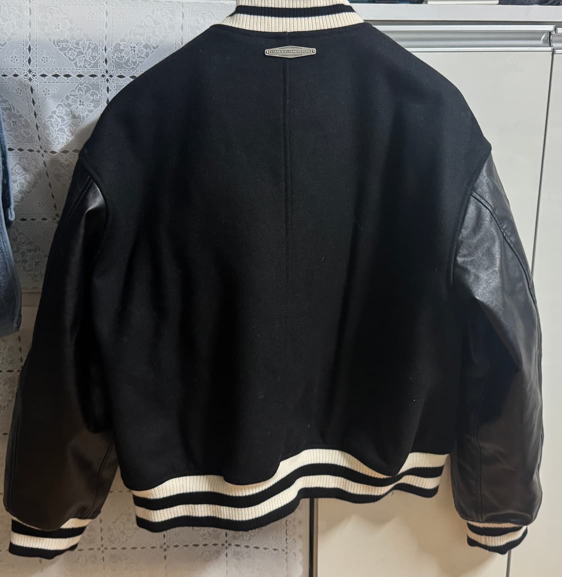 할리데이비슨컬렉션 스타디움 점퍼 블랙 상품이미지3