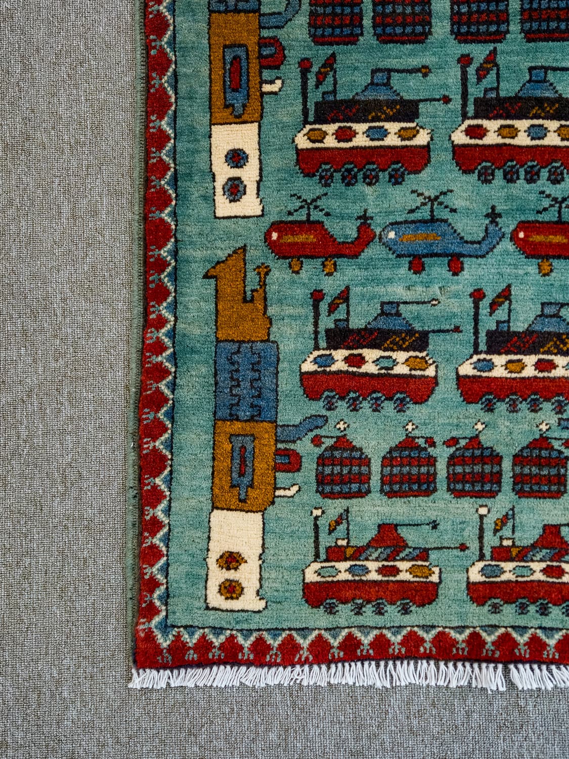 Afghan War Rug 상품이미지4