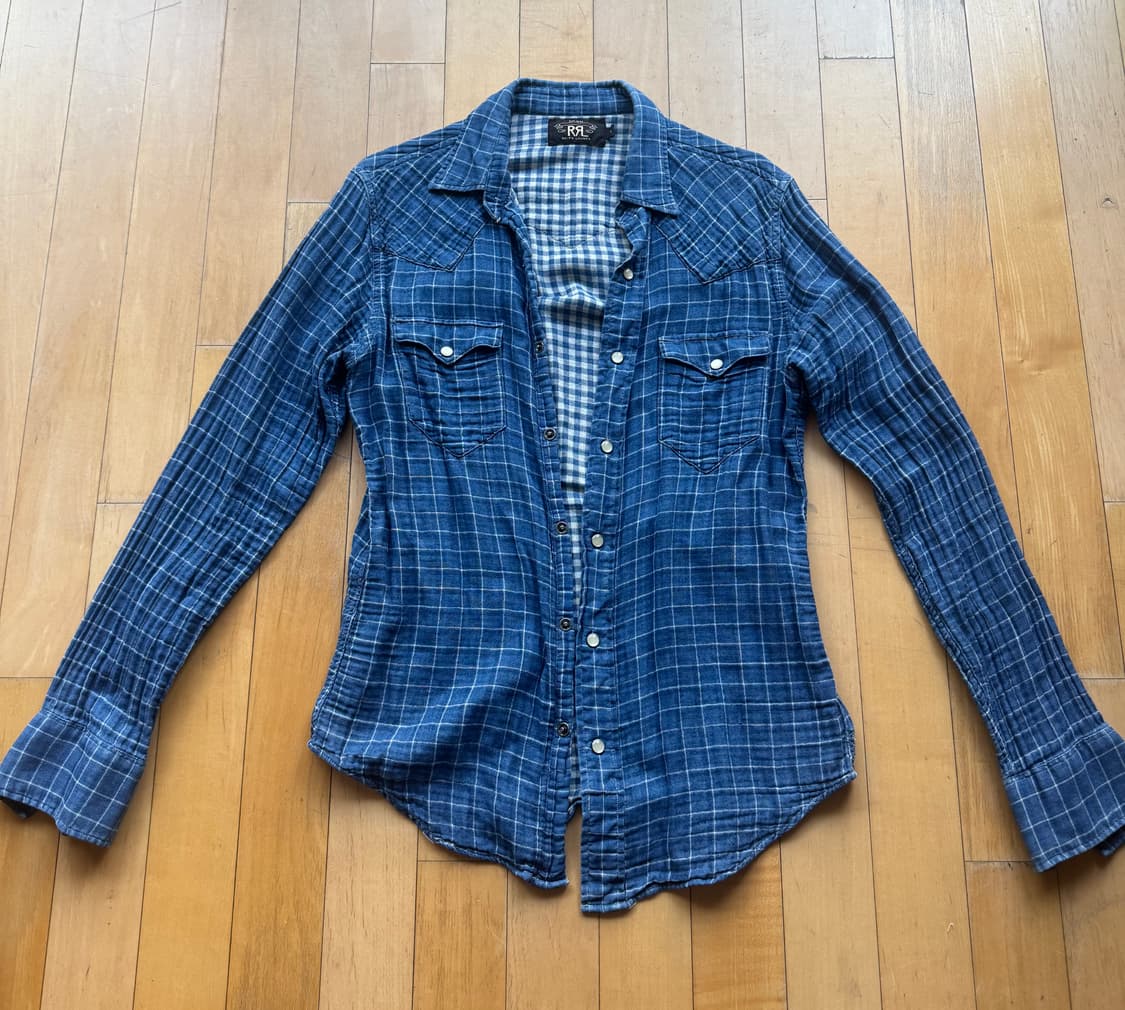 RRL 웨스턴 셔츠 상품이미지1
