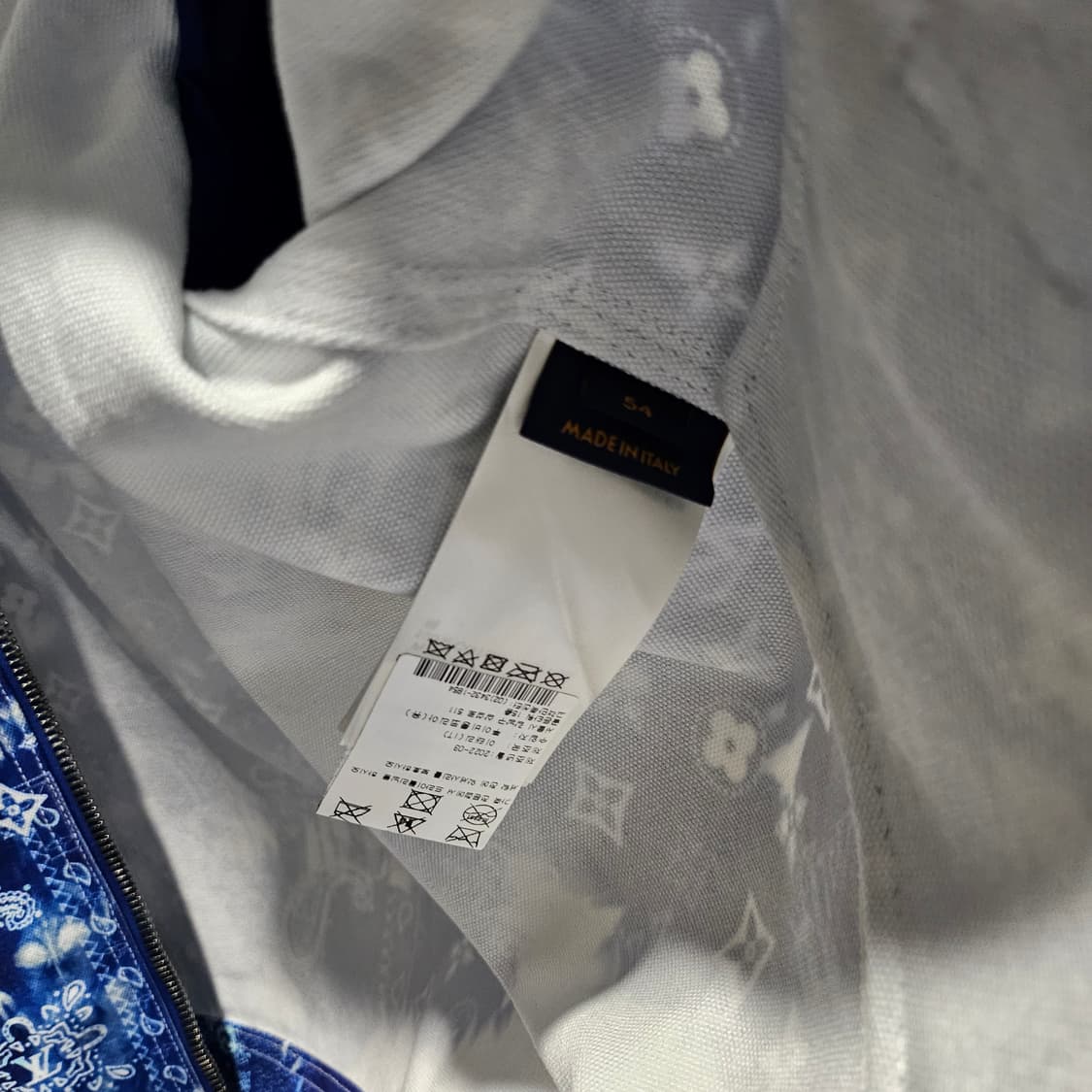 루이비통 모노그램 반다나 타이다이 한정 가죽자켓 상품이미지6