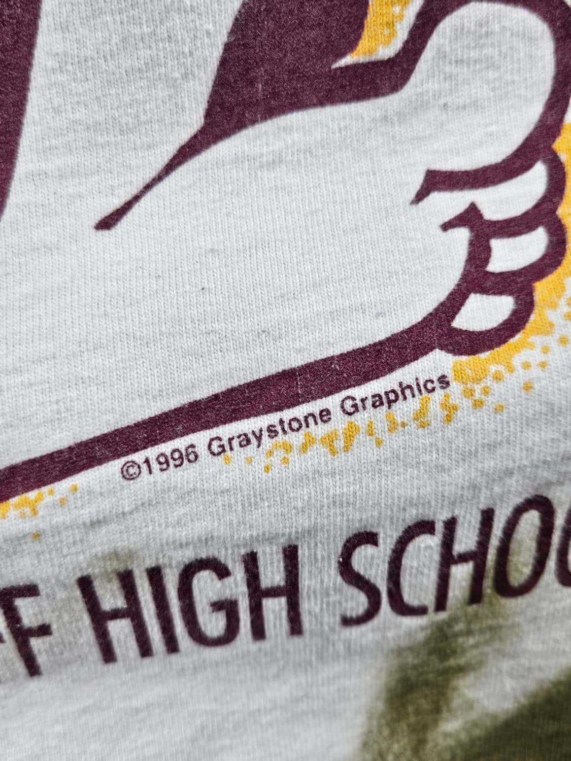 USA 스프레이커스텀 2001우드러프하이스쿨  롱슬리브 (M)/11364 상품이미지10