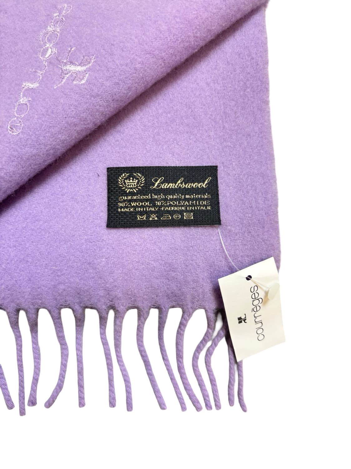 꾸레쥬 울 머플러 상품이미지4