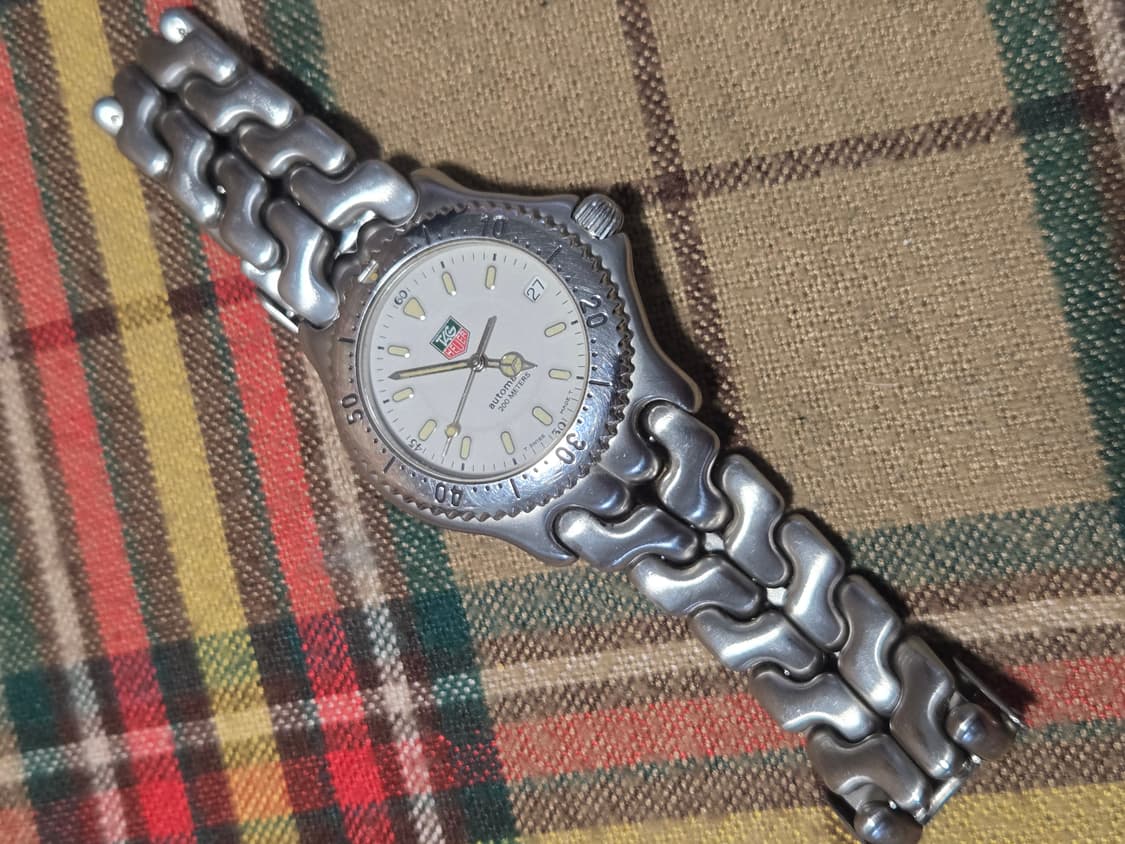 태그호이어 빈티지 피쉬본 38미리, S89-706 오토매틱 상품이미지6