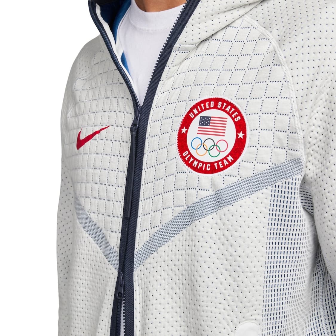 나이키 팀 USA 올림픽 테크팩 윈터 풀집 후디 자켓 후드 집업 상품이미지4