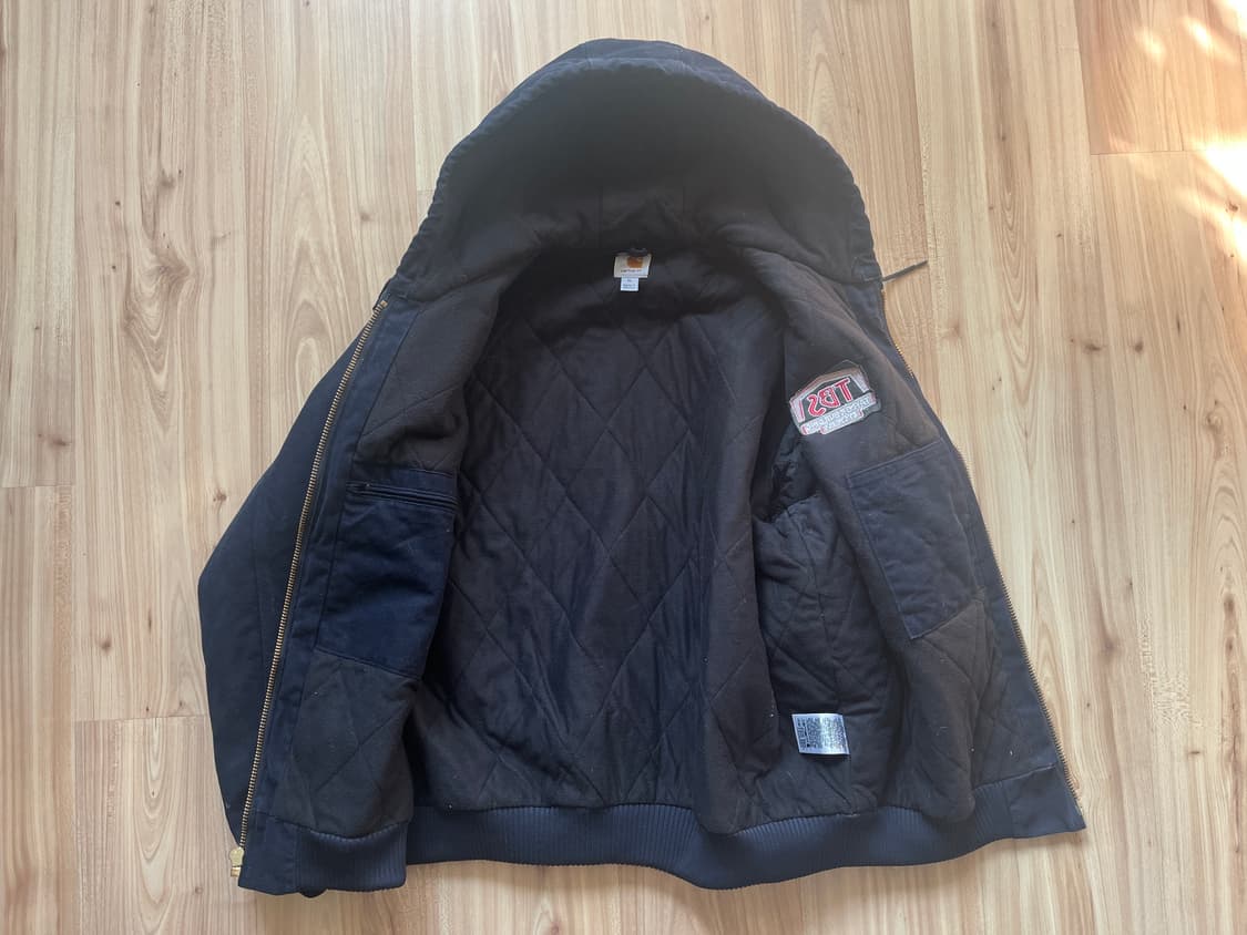 빈티지 칼하트 J130 MDT 샌드스톤 액티브 자켓 상품이미지2