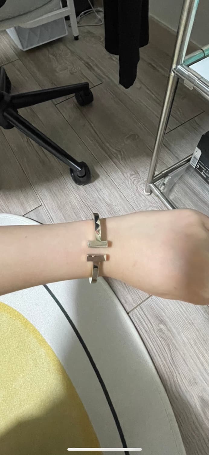 티파니 T 스퀘어 팔찌xs 상품이미지2