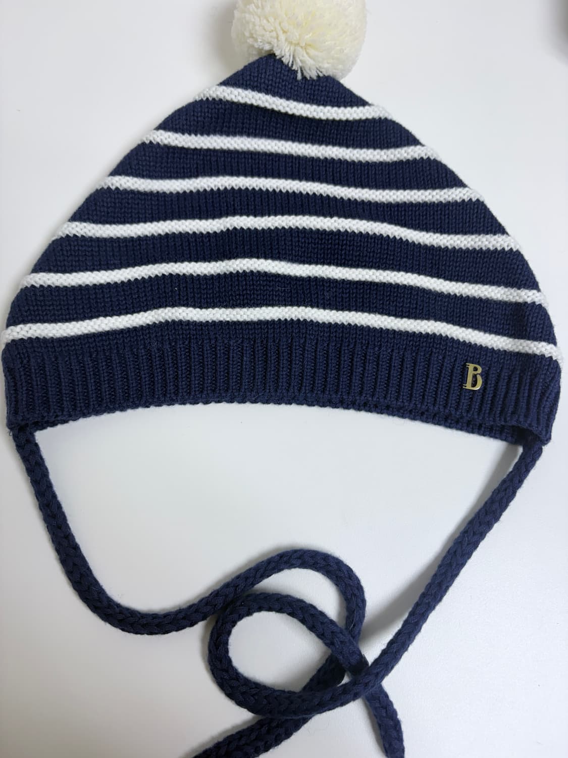 더바넷 스트라이프 스트링 비니 상품이미지1