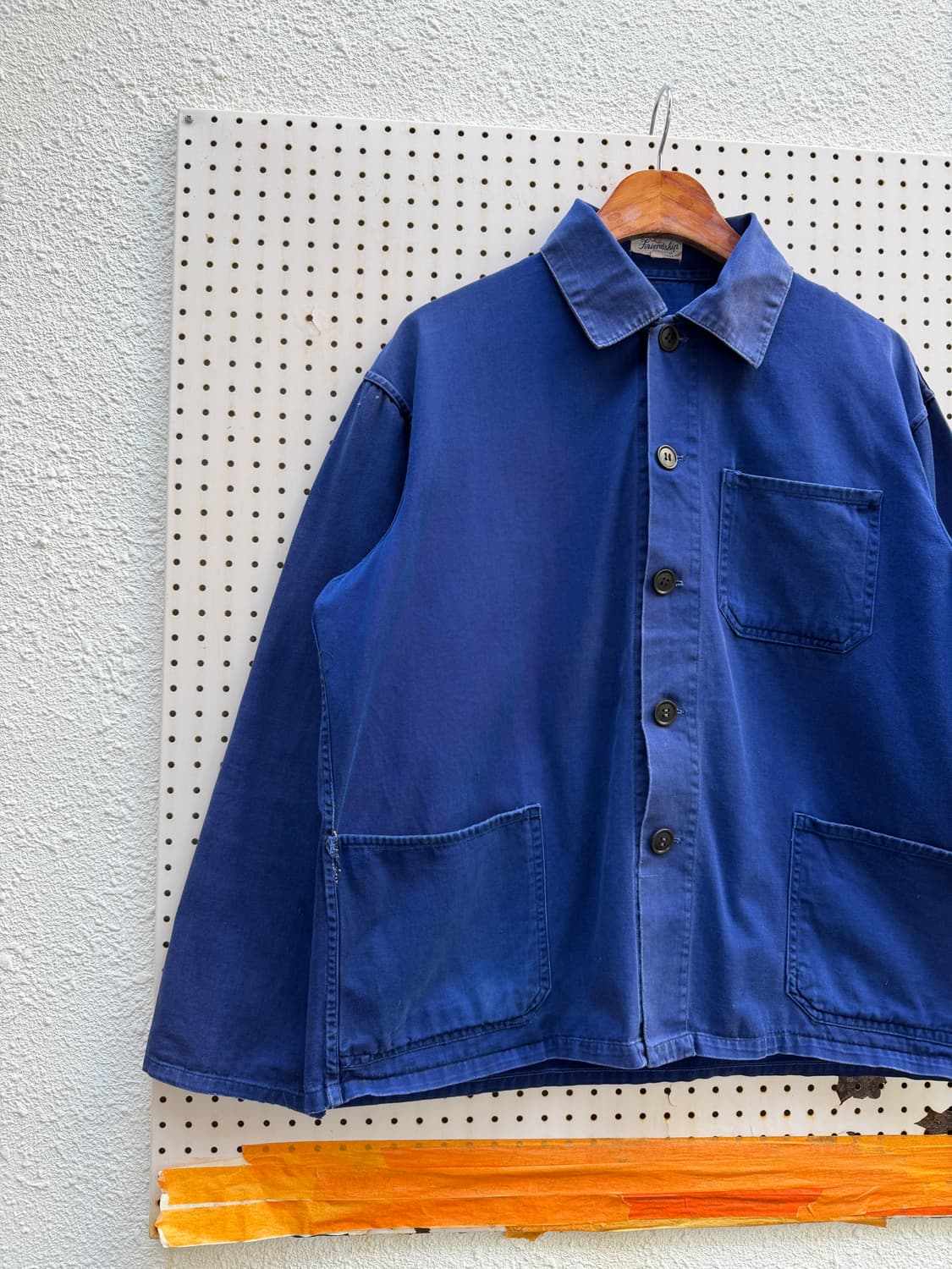 1970s FRIENDSHIP INDIGO BLUE 빈티지 프렌치워크자켓 상품이미지3