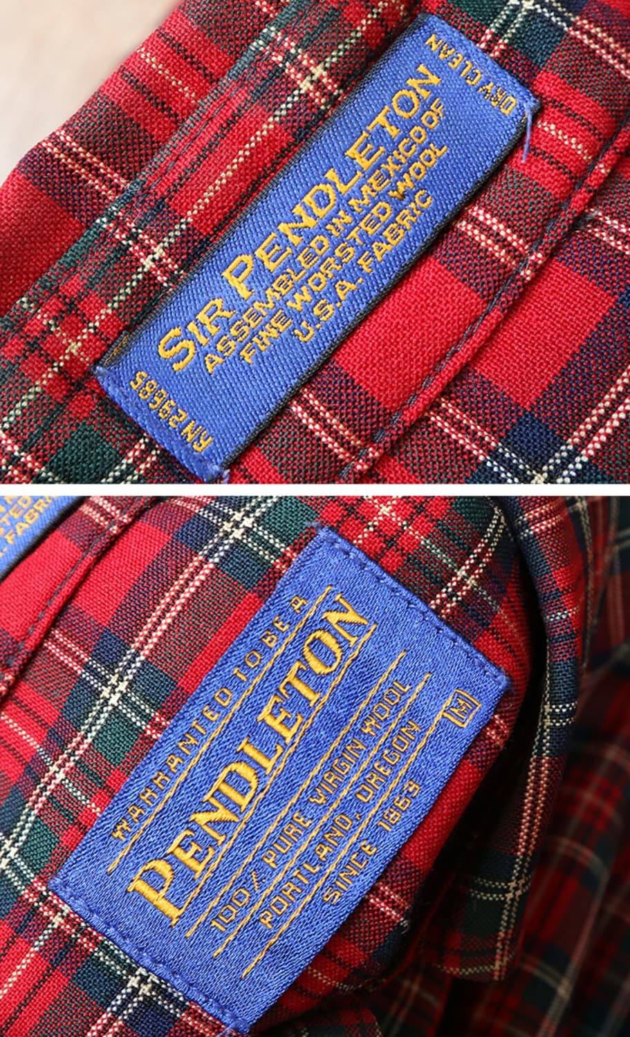 
미국판 pendleton 팬들턴 울100% 체크남방

 상품이미지8