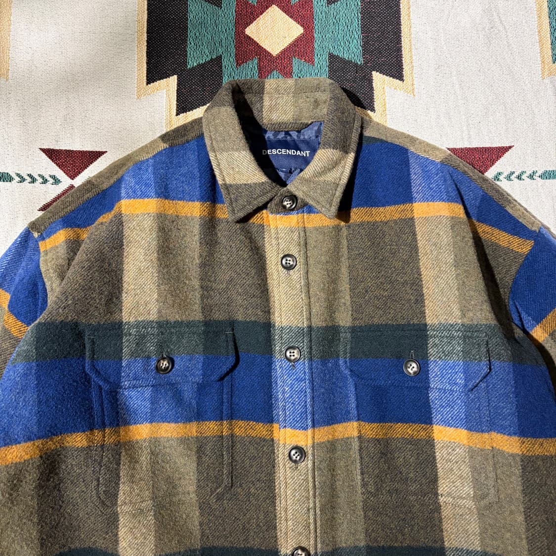 21AW DESCENDANT CLAIRTON PLAID JACKET  상품이미지2