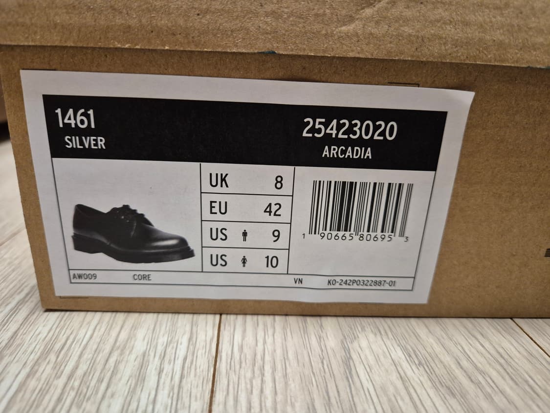 닥터마틴 1461 실버 아카디아 상품이미지2