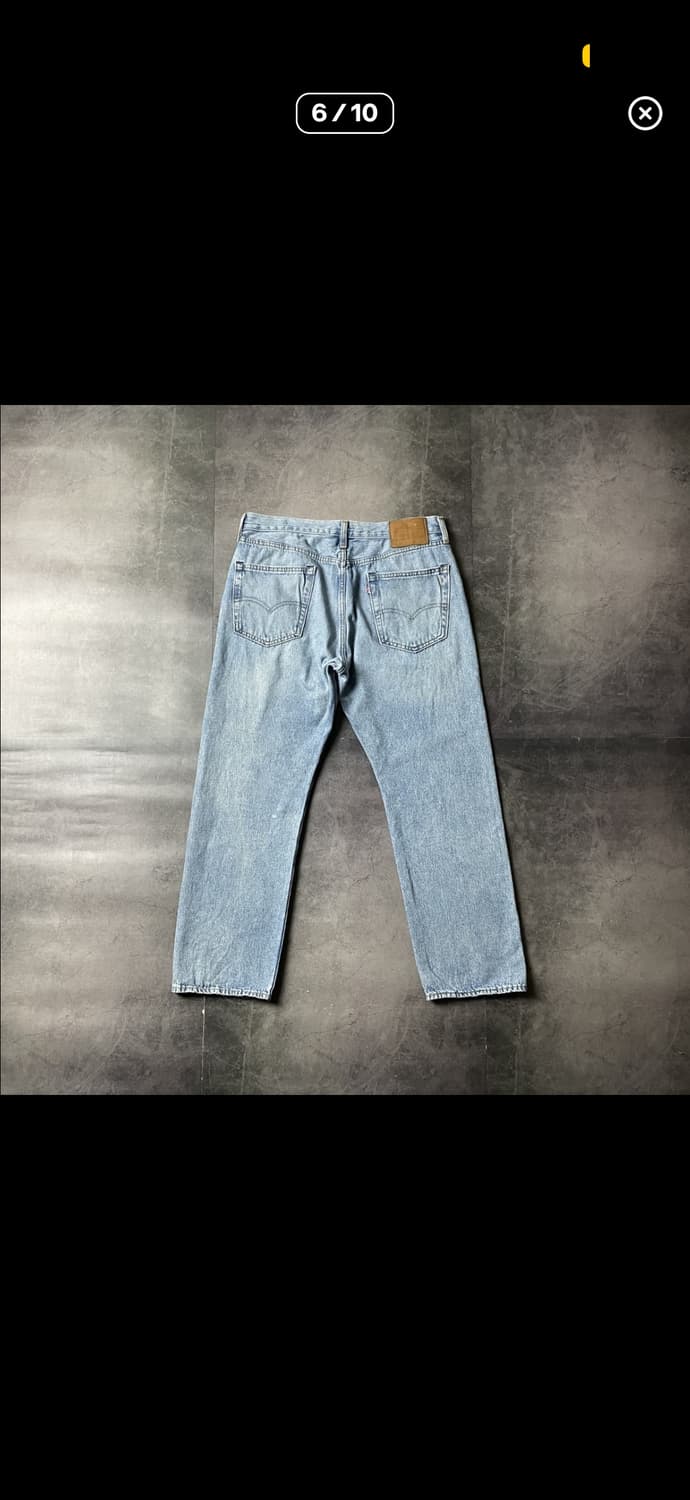 Levi’s 리바이스 551 어센틱 스프레이트 핏 데님 팬츠 A00642 상품이미지6