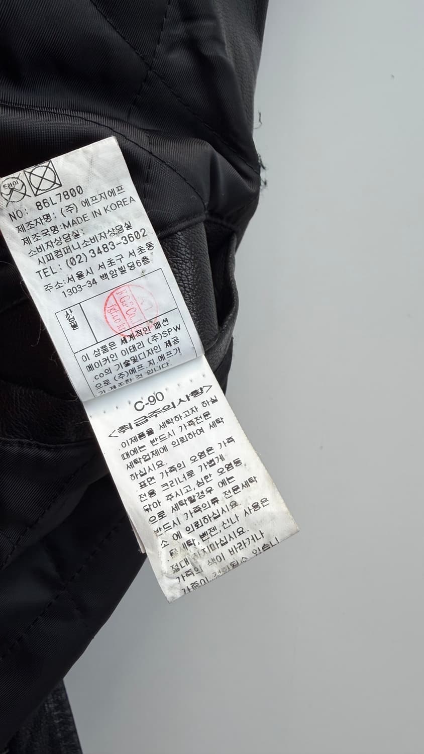 CP 컴퍼니 밀레 밀리아 레더 자켓 상품이미지10