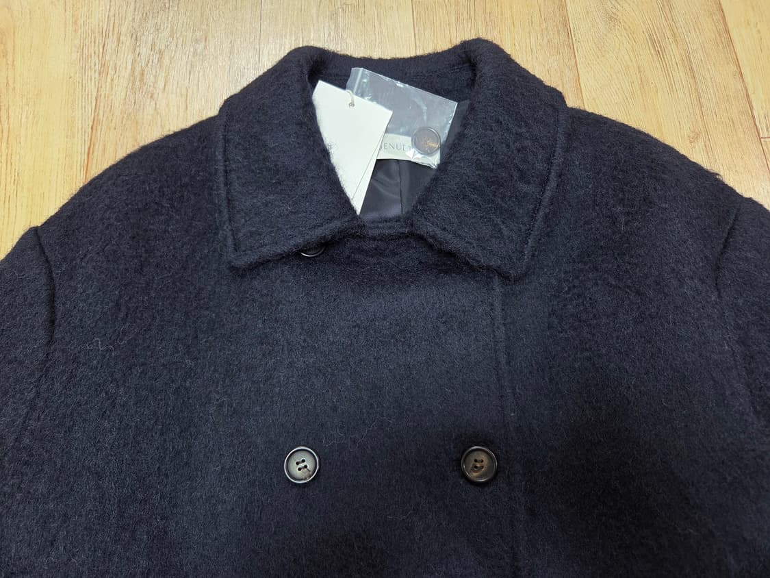 베뉴엣(BENUET) 다크네이비 밀란 코트 프리사이즈 새상품 상품이미지6