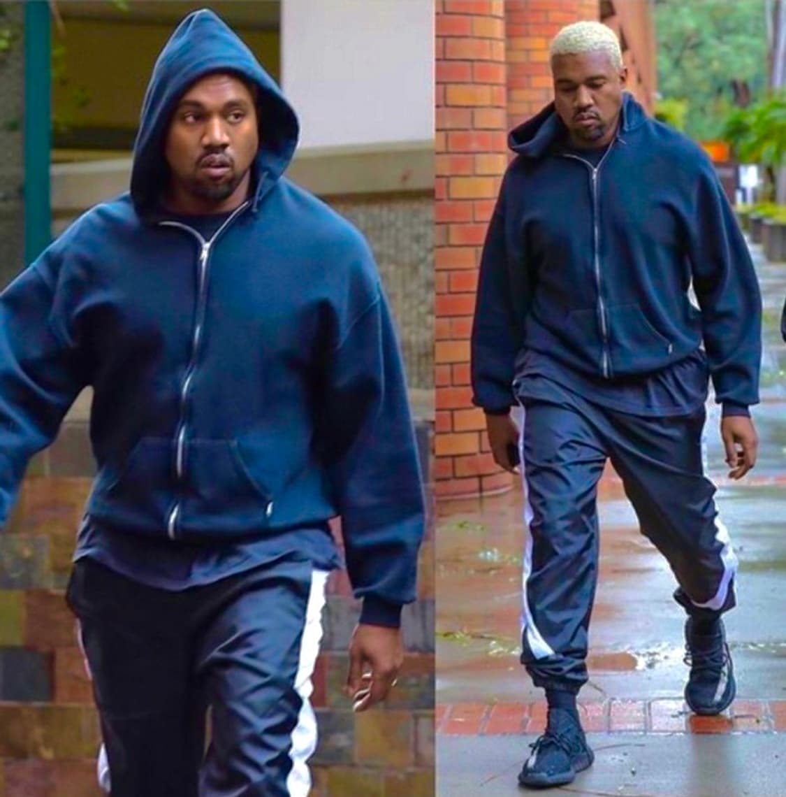 [M] 00s 빈티지 러셀 후드집업 네이비 상품이미지1