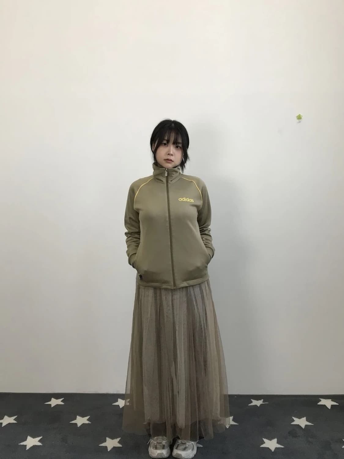 Adidas Beige Track Jacket 상품이미지1