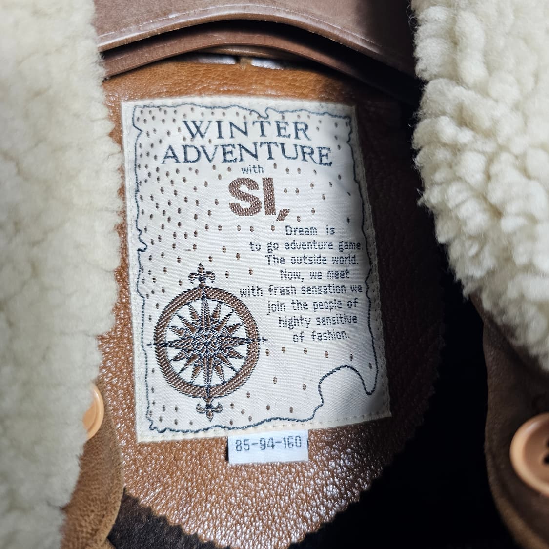 Si 양가죽 자켓 빈티지 상품이미지3