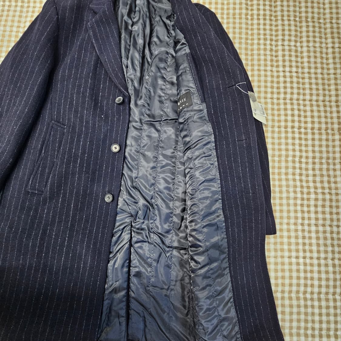 미착용 닉스 세미 오버핏 코트 남자100 상품이미지7