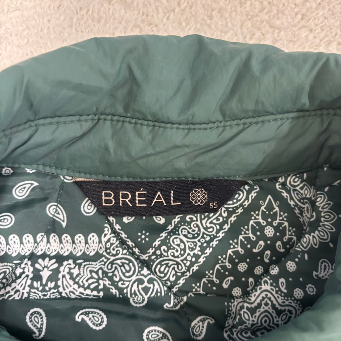 55 BREAL 퀄팅 누빔 셔츠 자켓 1210-2 상품이미지2