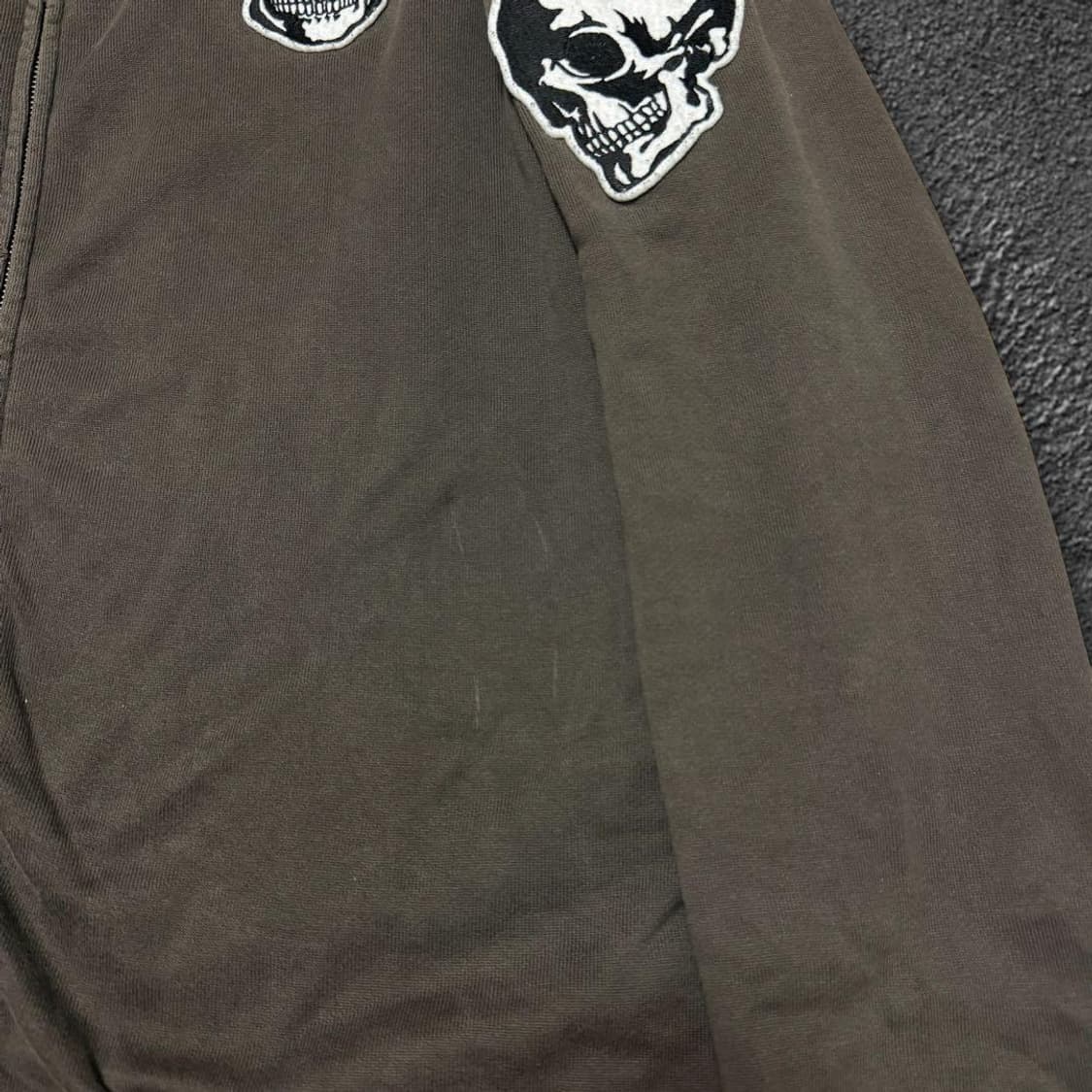 04SS 넘버나인 더블 스컬 지퍼 후드 집업 상품이미지7