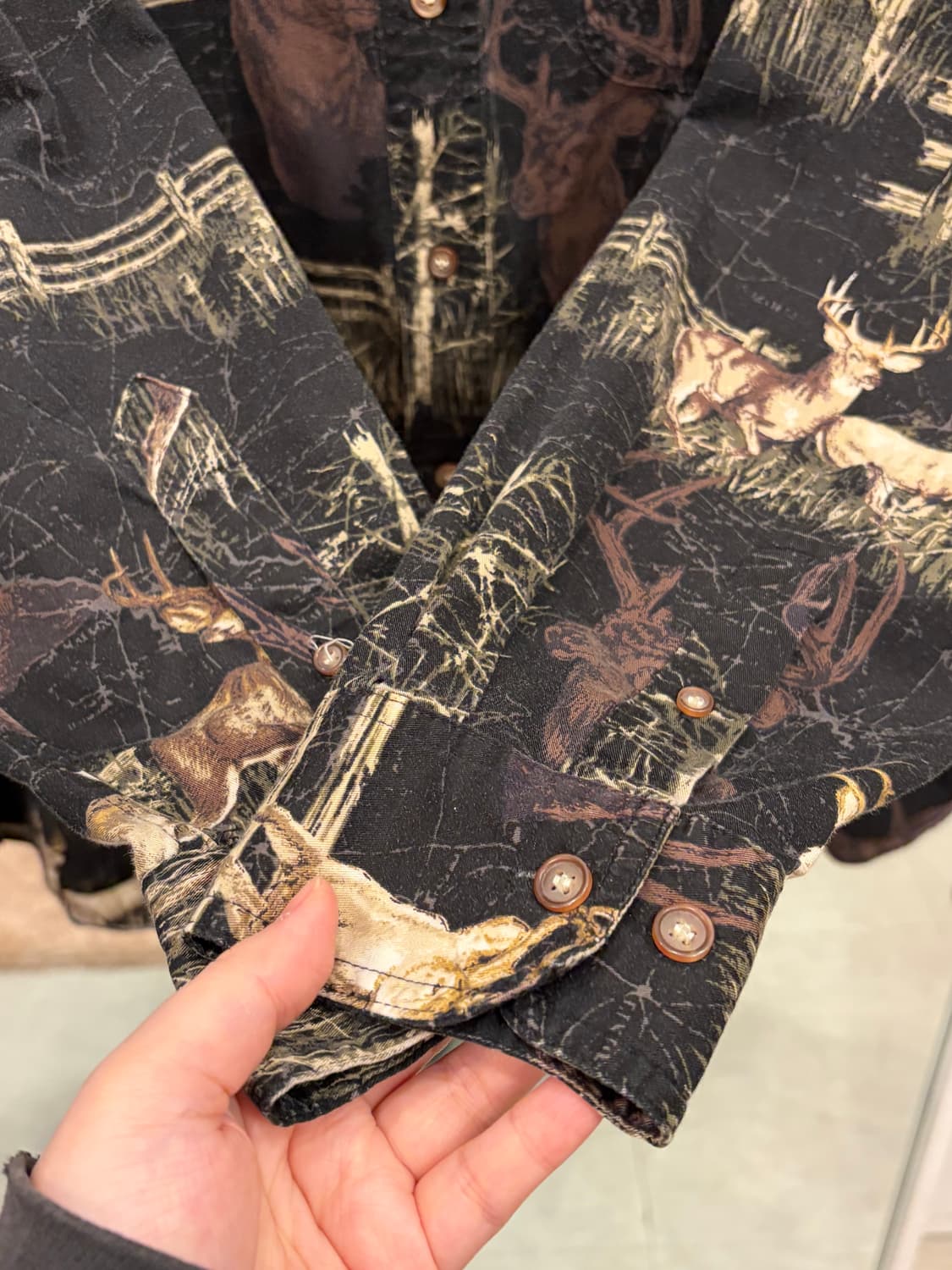 00s Woods&Water 빈티지 헌팅 셔츠 상품이미지4