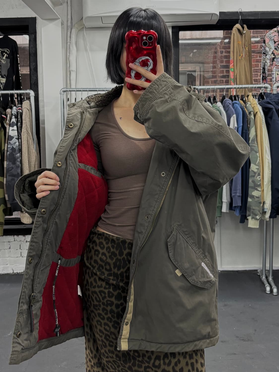 도그타운 크로스로고 야상 자켓 상품이미지4