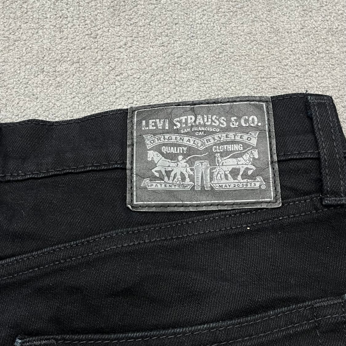 32 리바이스 블랙진 데님팬츠 상품이미지7