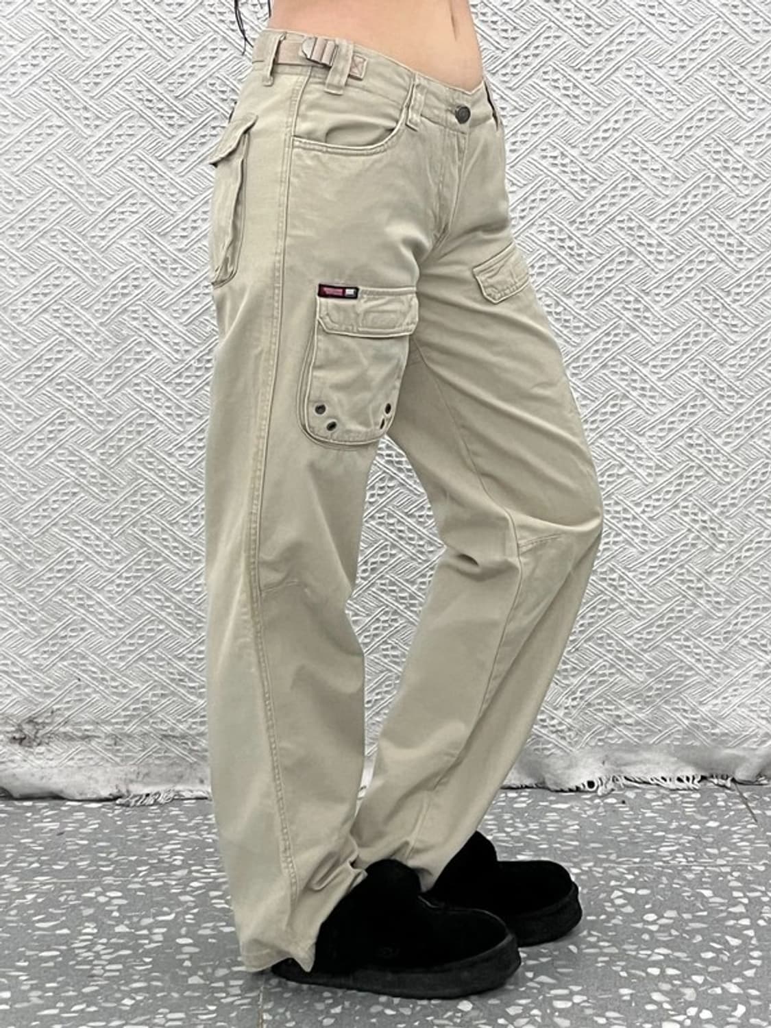 푸부 FUBU 스트릿 펑크 아일렛 스터드 카고팬츠 30인치 C12280 상품이미지2