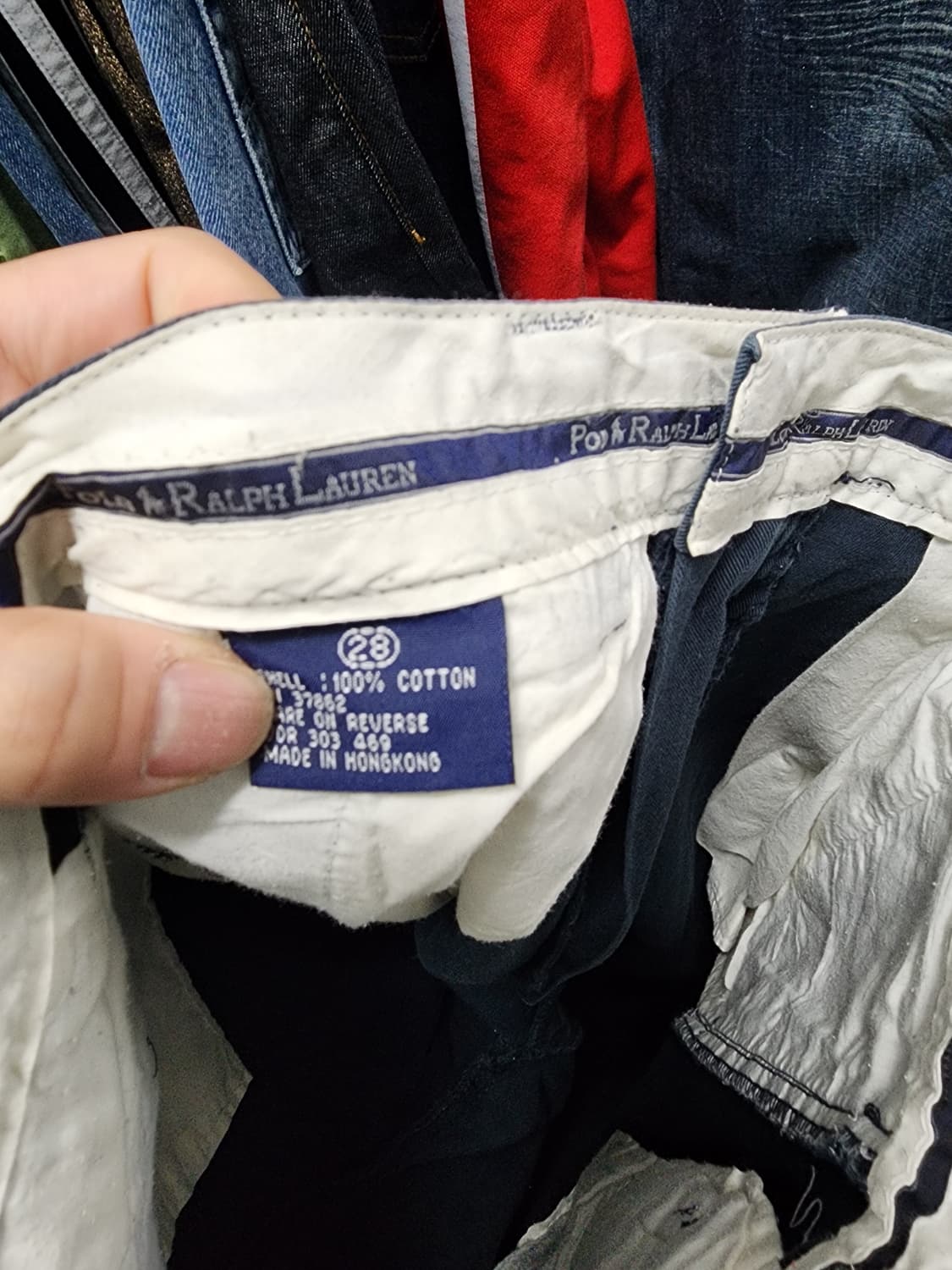 폴로 90s 투턱 슬랙스 치노팬츠 상품이미지5