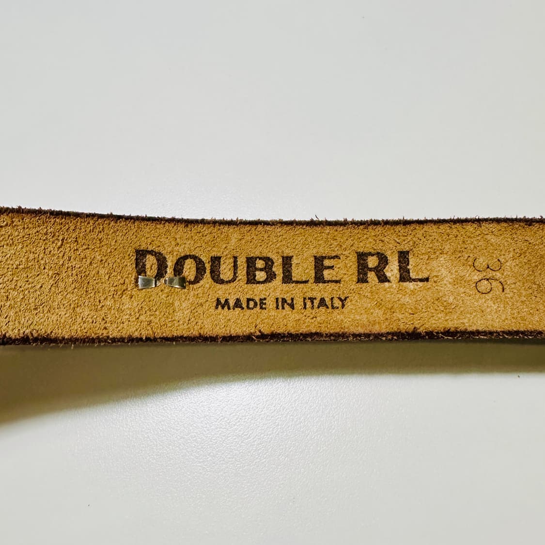 RRL 더블알엘 라스코 스터드 레더 벨트 36 신품급 상품이미지8