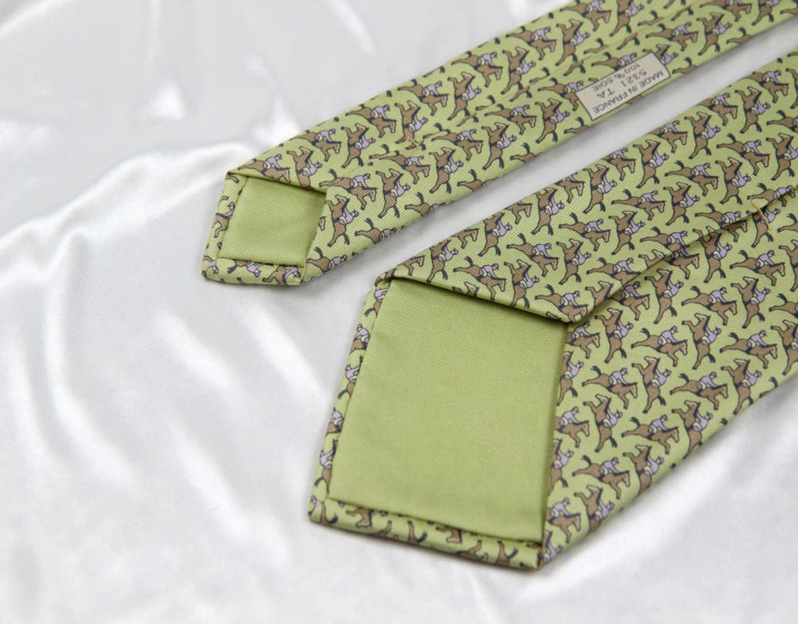 에르메스 8.7cm A+등급 남자 명품넥타이 상품이미지7