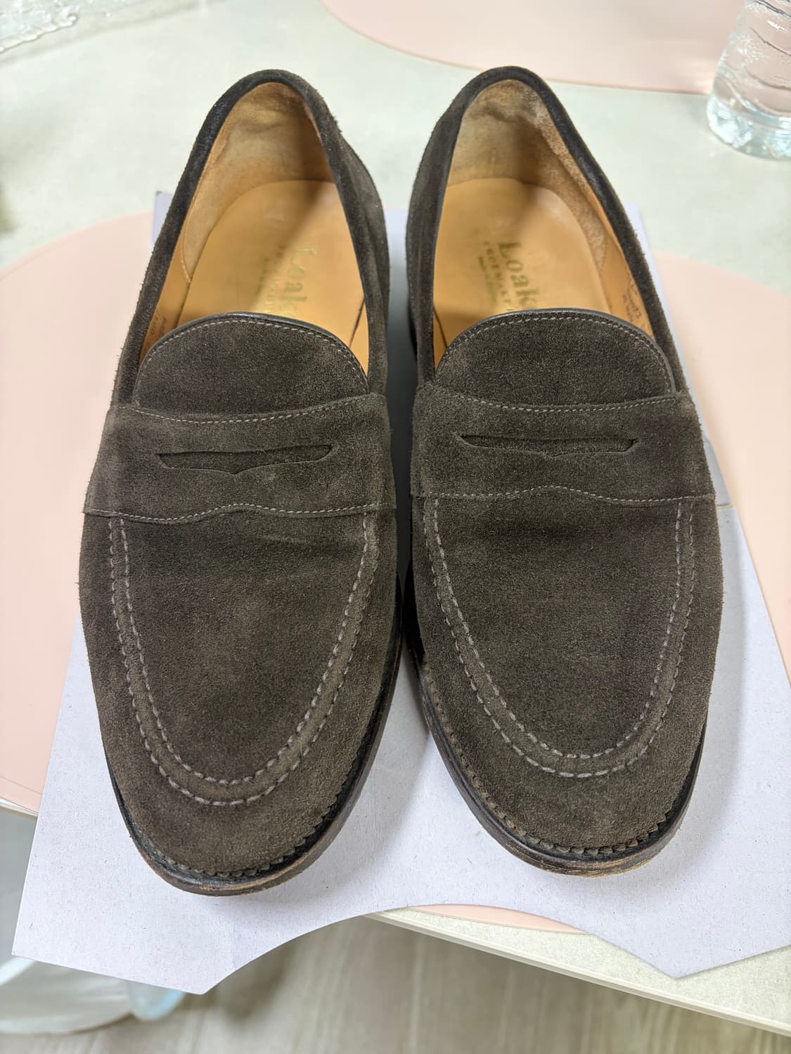 로크 이튼 스웨이드 로퍼 255 상품이미지1