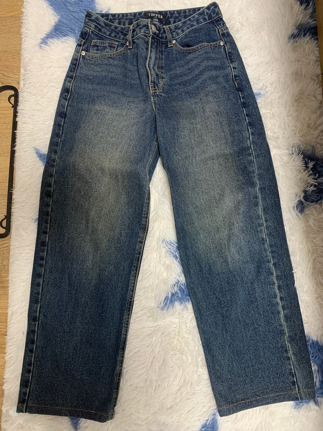 토피 워싱청바지 상품이미지1