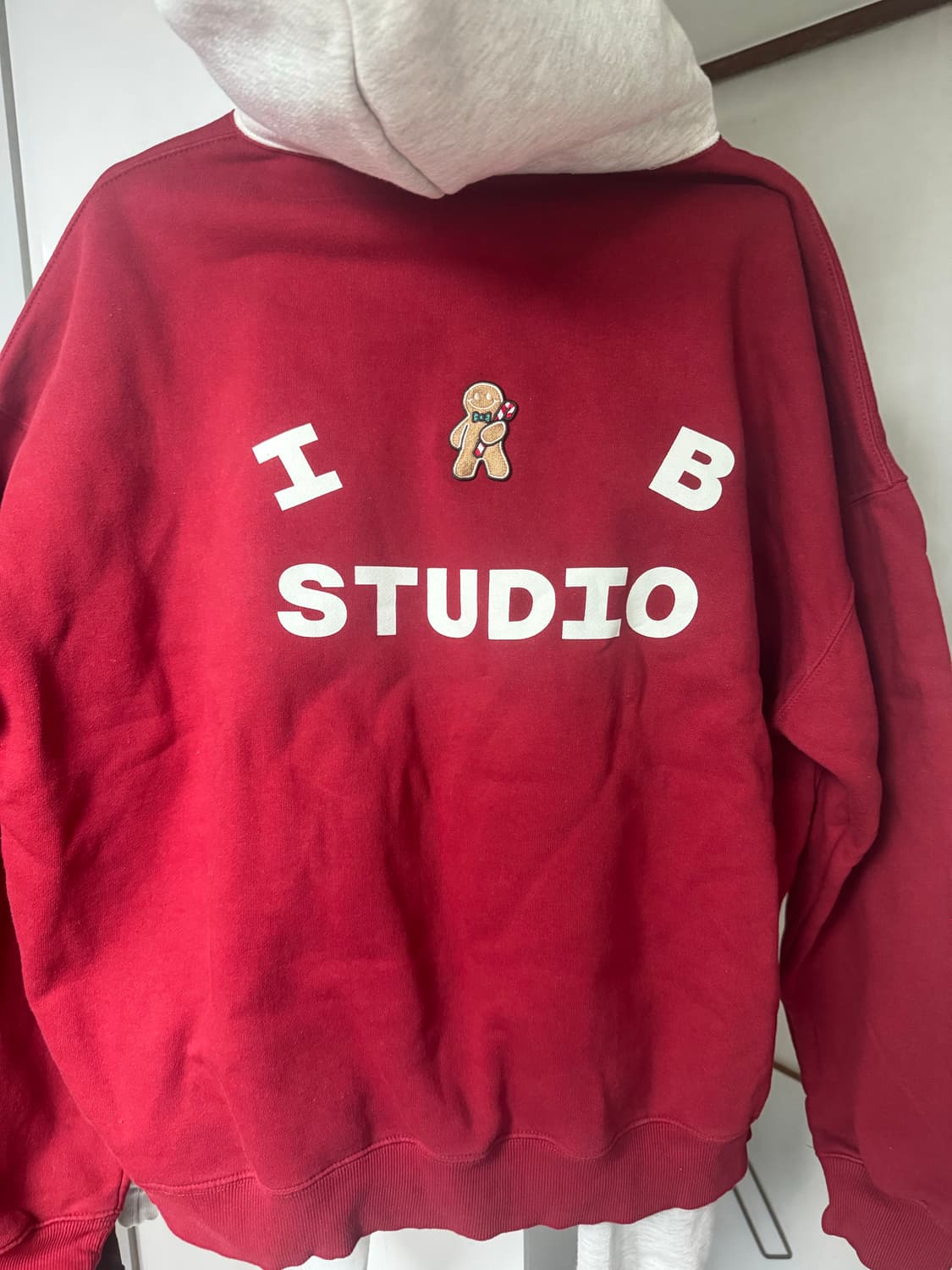 Iab studio 버건디 후디 상품이미지2