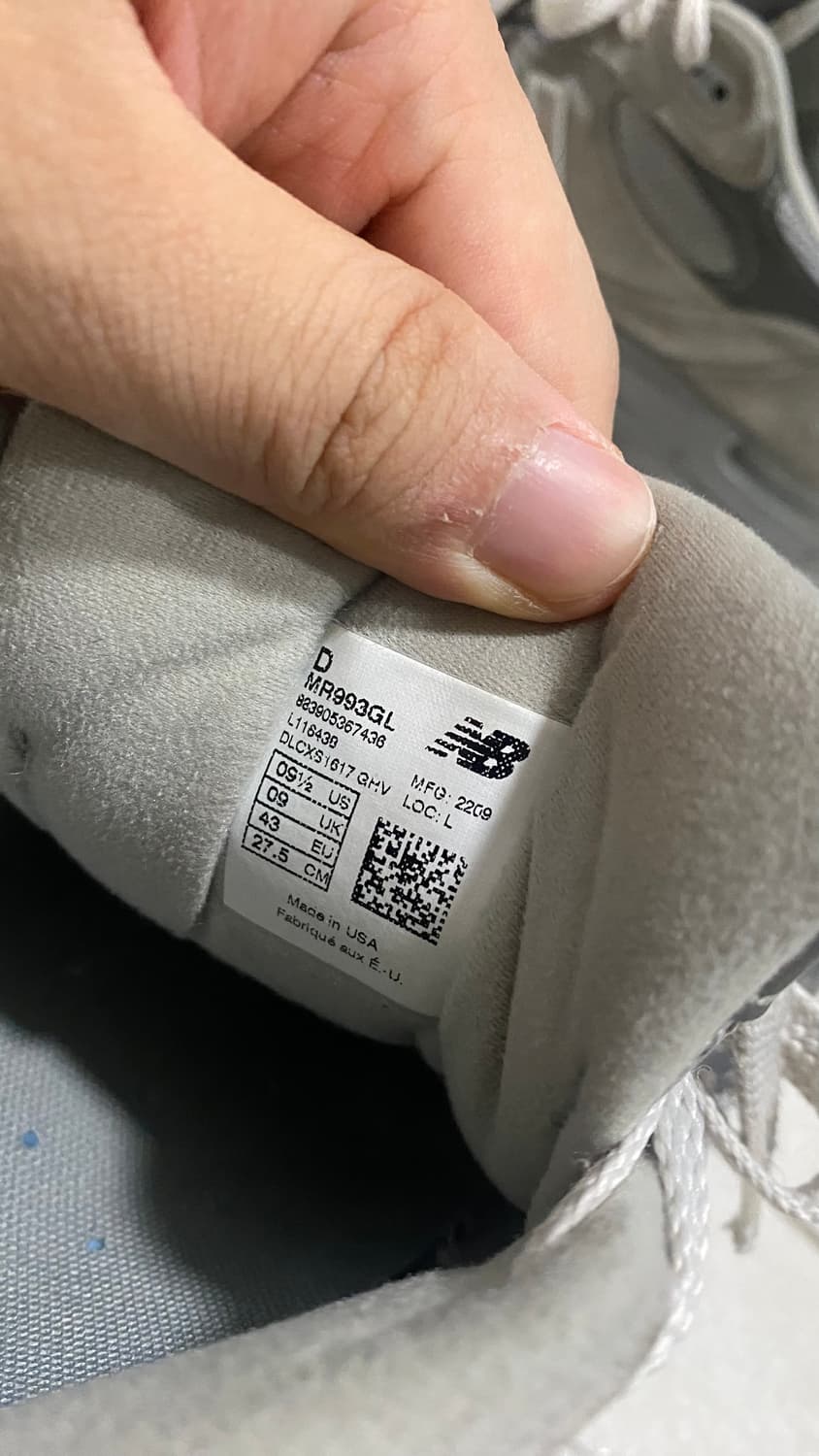 뉴발란스 993 275 상품이미지6