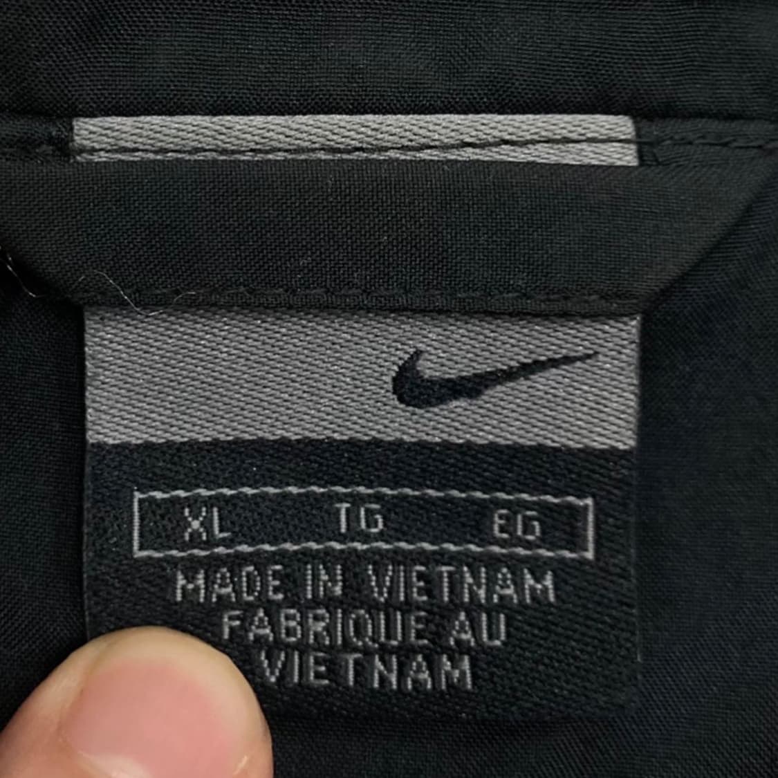 Nike 00,s  나이키 자수 스우시 블랙 사이드라인 상품이미지4