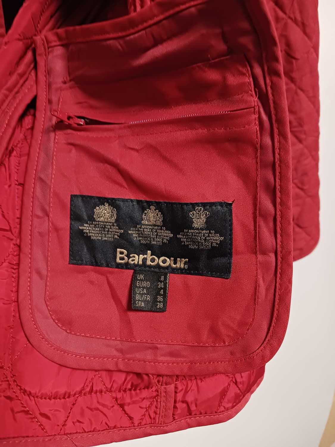 Barbour 레이디스 퀄팅자켓 상품이미지2