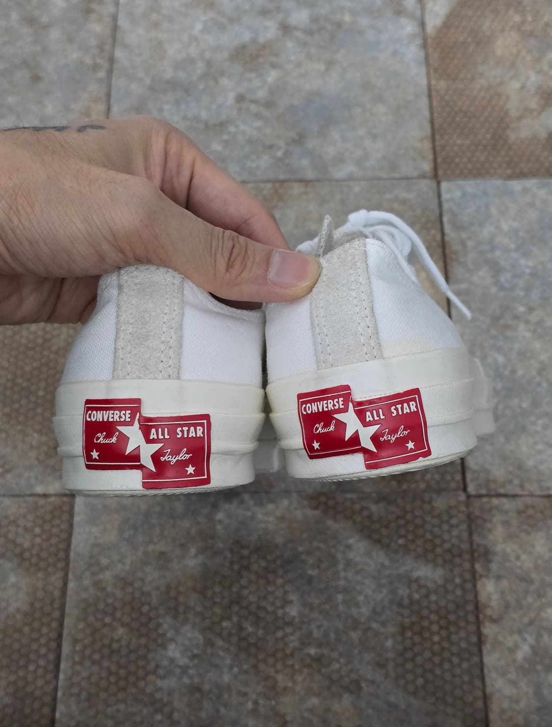 (220)컨버스 척 70 로우 라이벌 화이트 상품이미지8