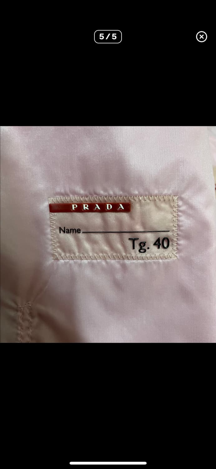 프라다 스포츠 베스트 핑크 상품이미지5